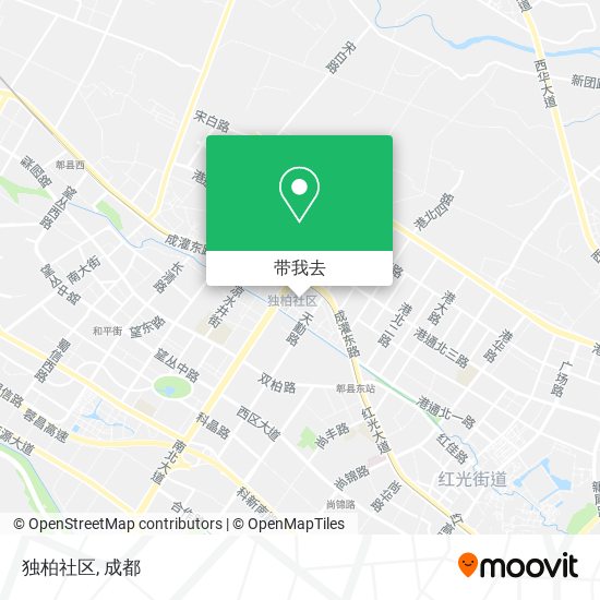 独柏社区地图