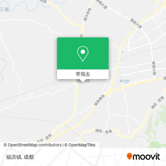 福洪镇地图