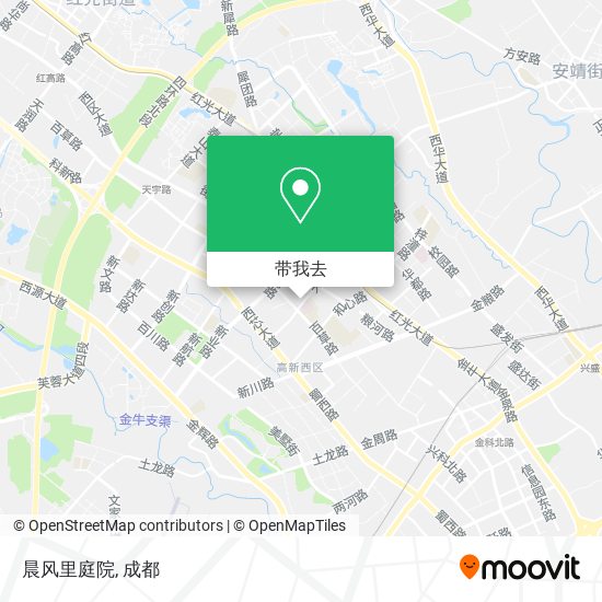 晨风里庭院地图