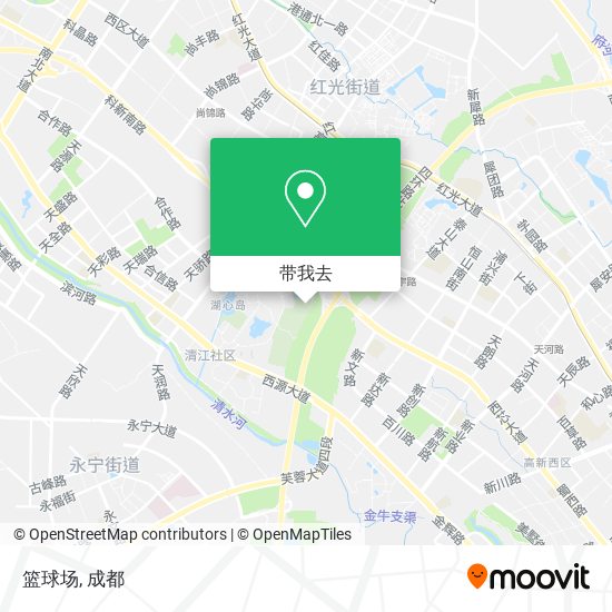 篮球场地图