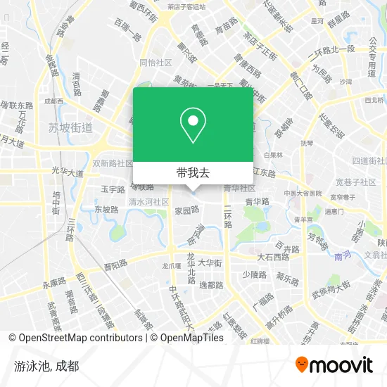 游泳池地图