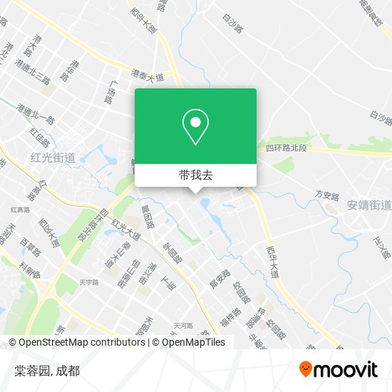 棠蓉园地图