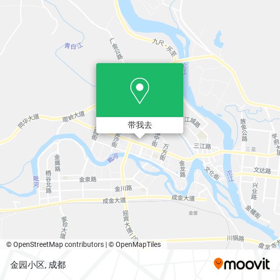 金园小区地图