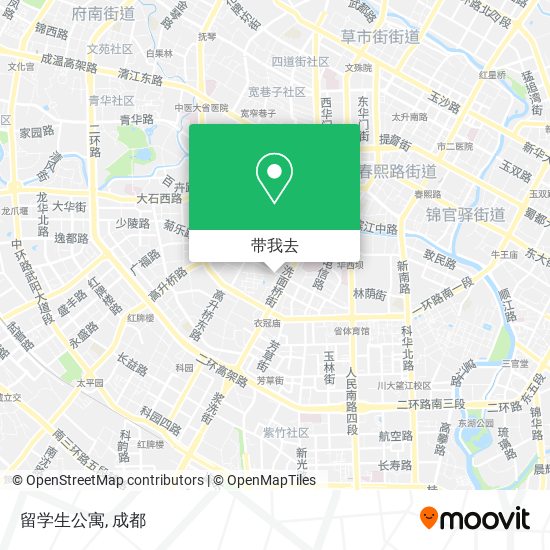 留学生公寓地图