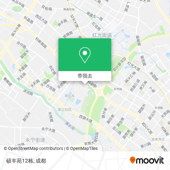 硕丰苑12栋地图