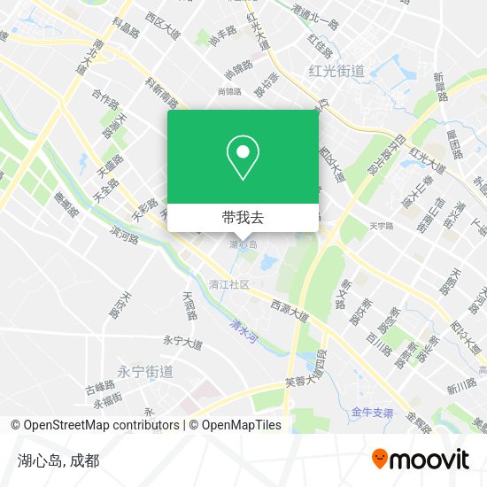 湖心岛地图