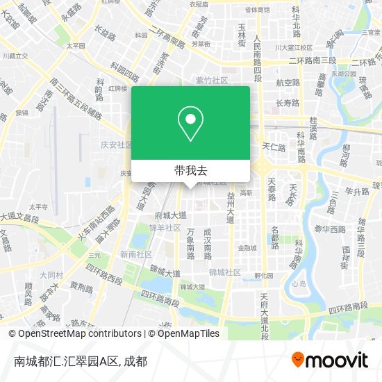 南城都汇.汇翠园A区地图