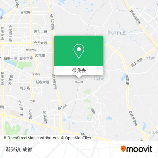 新兴镇地图
