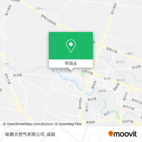 银鹏天然气有限公司地图
