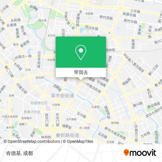 肯德基地图