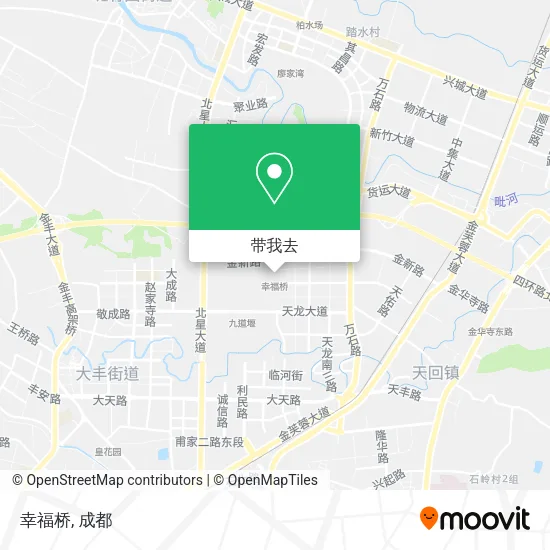幸福桥地图