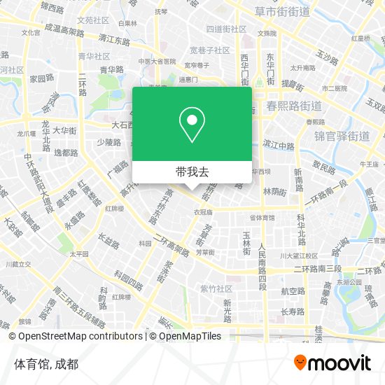 体育馆地图