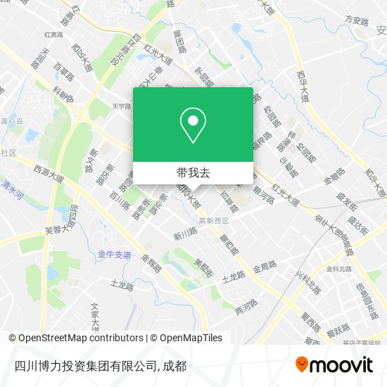 四川博力投资集团有限公司地图