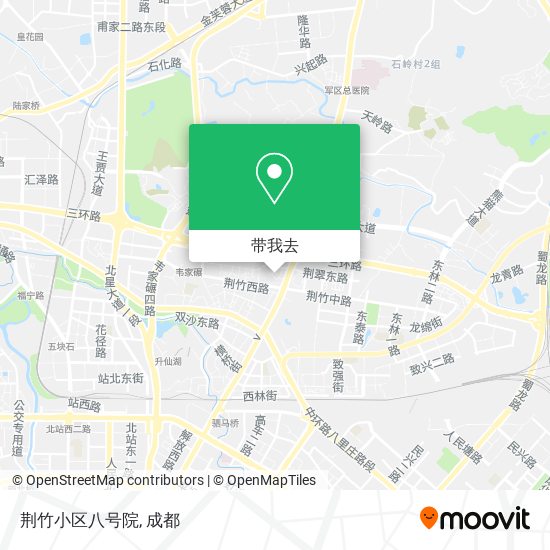 荆竹小区八号院地图