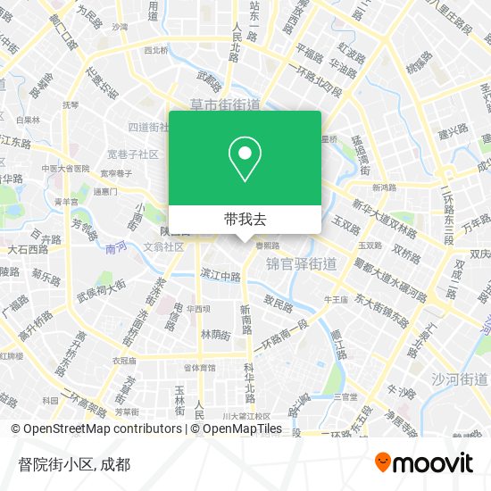 督院街小区地图