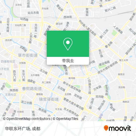华联东环广场地图