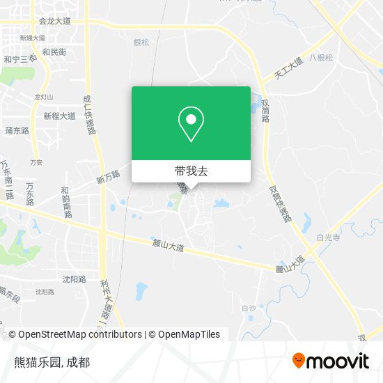 熊猫乐园地图