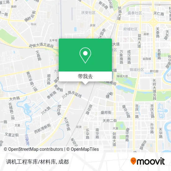 调机工程车库/材料库地图