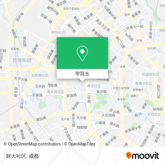 财大社区地图