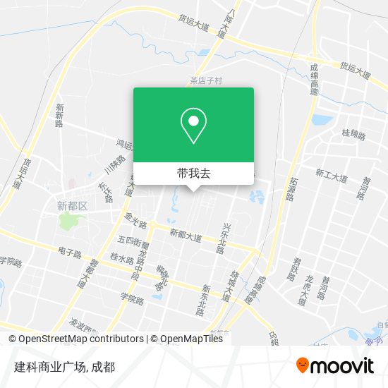 建科商业广场地图