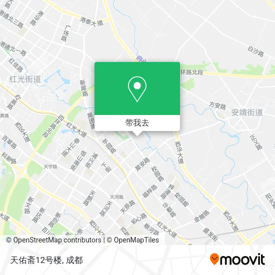 天佑斋12号楼地图