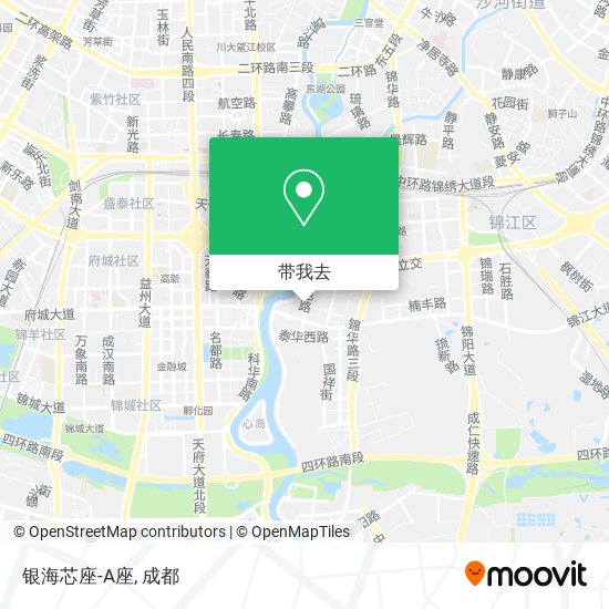 银海芯座-A座地图