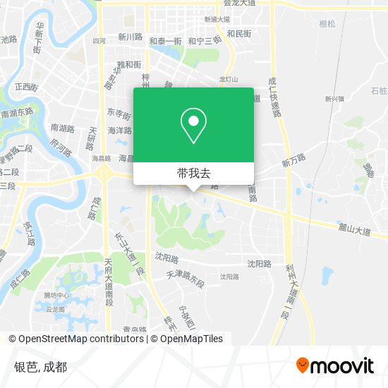 银芭地图