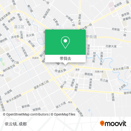依云镇地图