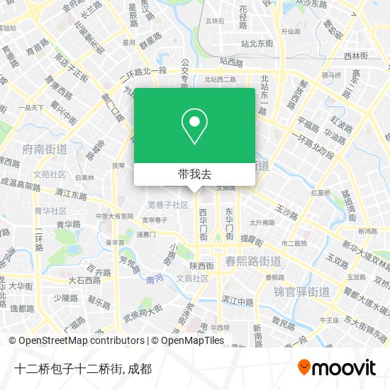 十二桥包子十二桥街地图