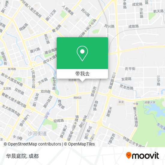 华晨庭院地图