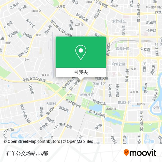 石羊公交场站地图
