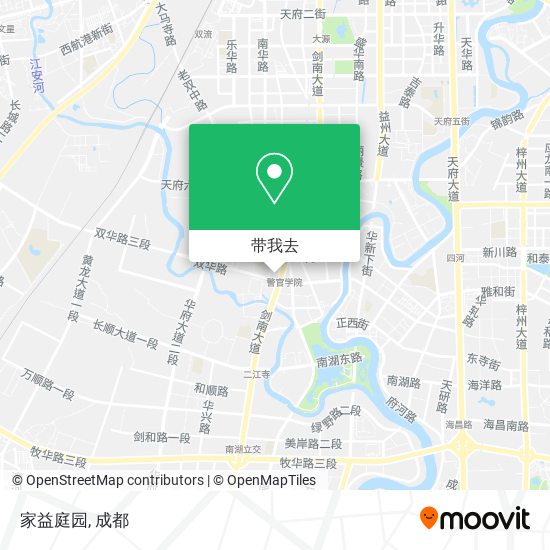 家益庭园地图
