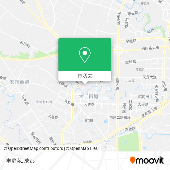 丰庭苑地图