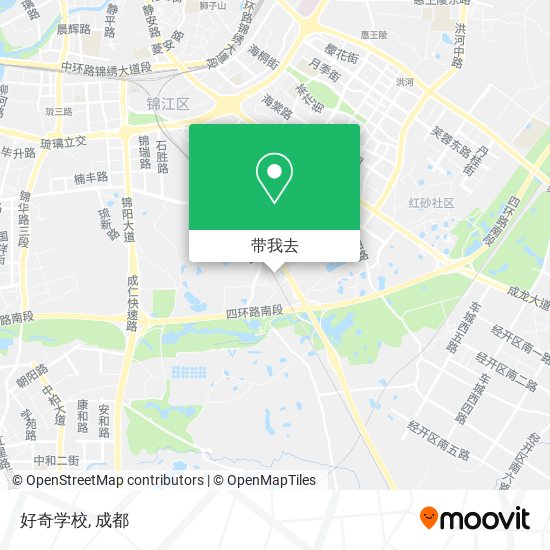 好奇学校地图