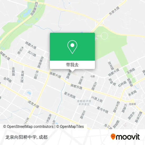 龙泉向阳桥中学地图