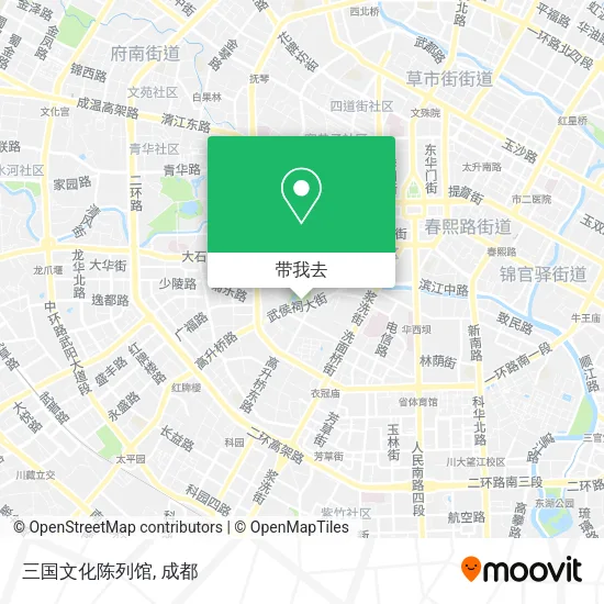 三国文化陈列馆地图