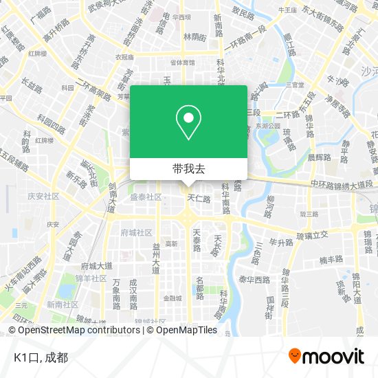 K1口地图