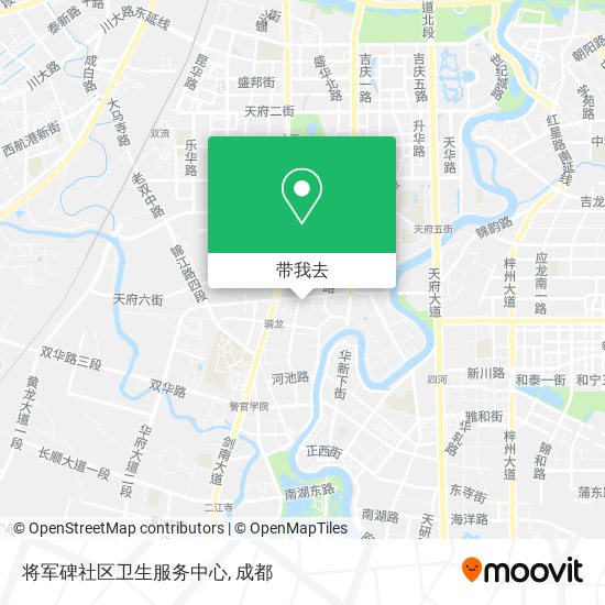 将军碑社区卫生服务中心地图