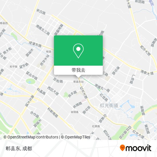郫县东地图