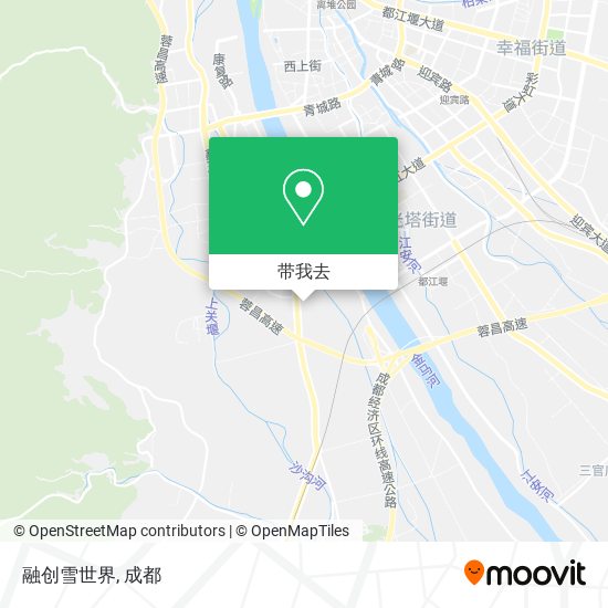 融创雪世界地图