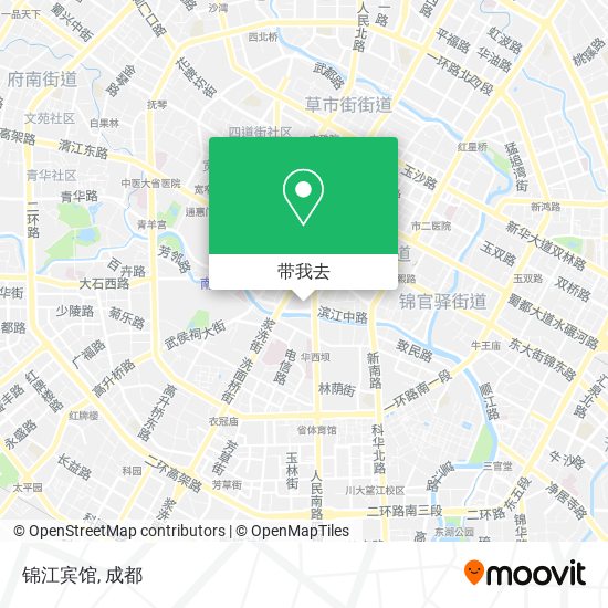 锦江宾馆地图