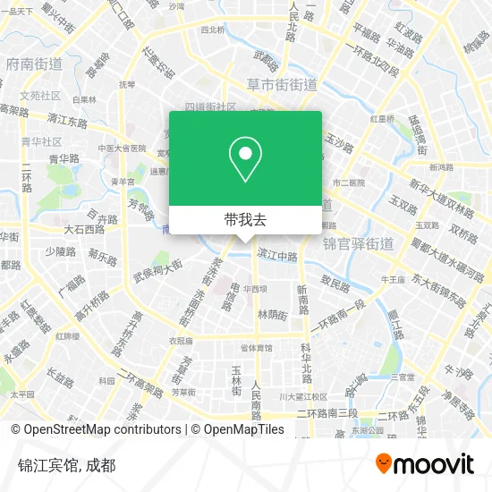 锦江宾馆地图