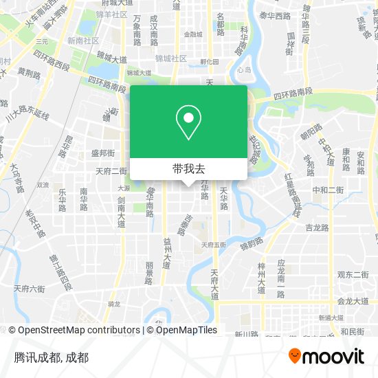 腾讯成都地图