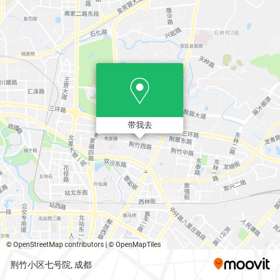 荆竹小区七号院地图
