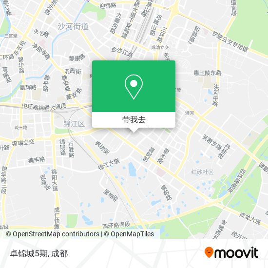 卓锦城5期地图