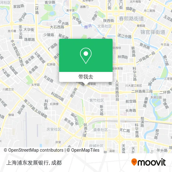 上海浦东发展银行地图