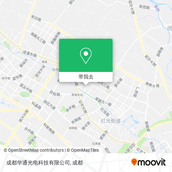 成都华通光电科技有限公司地图