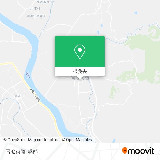 官仓街道地图