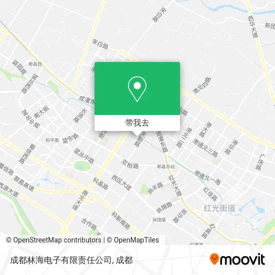 成都林海电子有限责任公司地图