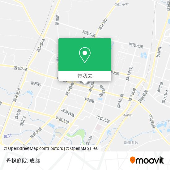 丹枫庭院地图